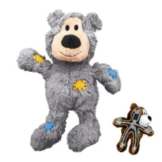 KONG KNOTS WILD BEAR - miś wzmocniony sznurem