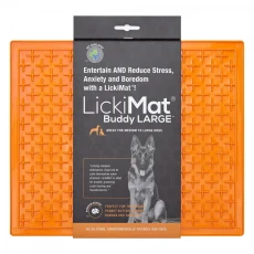 Mata LickiMat Buddy LARGE Classic - pomarańczowa