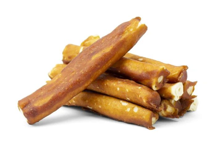 Pałki wołowe owinięte kaczką 13 cm - 10 szt.