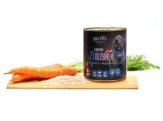 Junior - Łagodny indyk z ryżem i marchewką - 87% mięsa - 850g