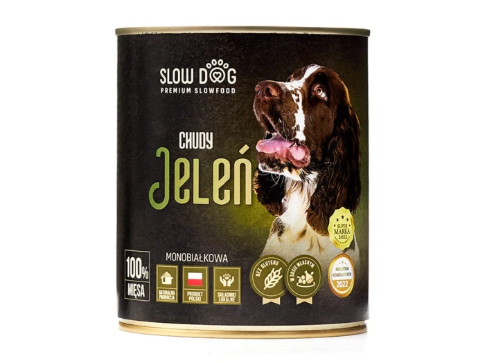 Chudy jeleń - 100% mięsa - 850g