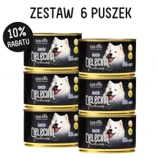Świeża cielęcina z wołowiną- 100% mięsa - zestaw 6x410g