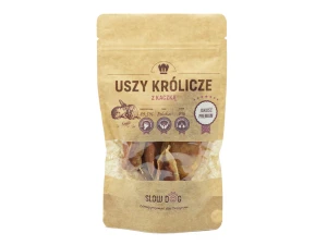 Uszy królicze z kaczką 7 cm (Wielkość opakowania: 100g)